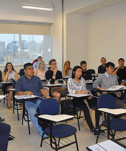 Alunos em São Paulo